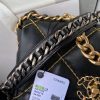 Best Replicas Bags - Chanel 19 Replica Flap Bag - Black As1160 B03215 Shop For Best Louis Vuitton LV Replica Bags With Cheap Price