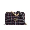 Best Replicas Bags - Chanel 19 Tweed Flap Bag Replica - Classic Elegance Shop For Best Louis Vuitton LV Replica Bags With Cheap Price