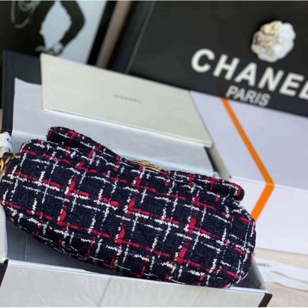 Chanel 19 Tweed Flap Bag Replica - Classic Elegance - Image 5