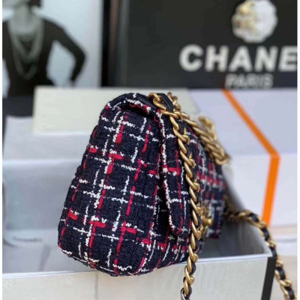 Chanel 19 Tweed Flap Bag Replica - Classic Elegance - Image 6