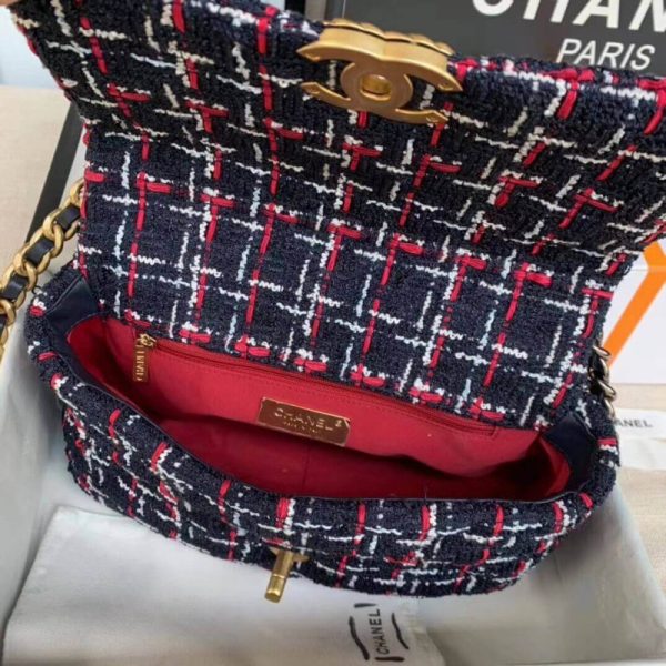 Chanel 19 Tweed Flap Bag Replica - Classic Elegance - Image 10