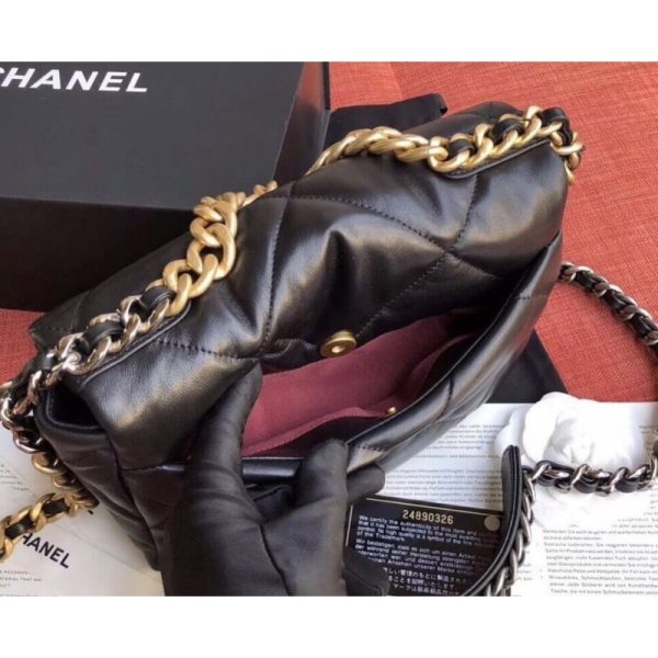 Chanel 19 Lambskin Flap Bag Replica - As1160 Luxury Design - Image 6