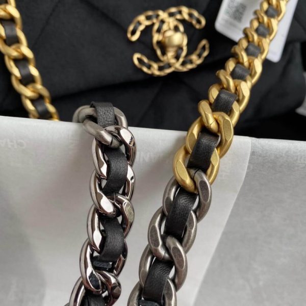 Chanel 19 Small Velvet Flap Bag Replica – As1160 - Image 6