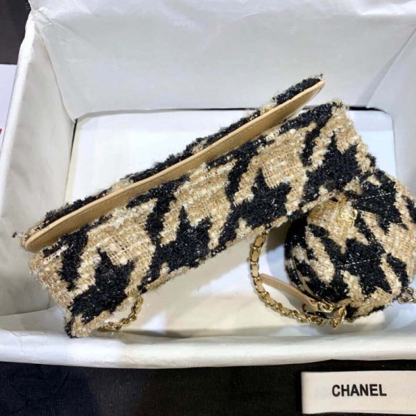 Replica Chanel 19 Tweed WOC & Coin Purse - AP0985 - Image 5