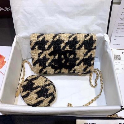 Replica Chanel 19 Tweed WOC & Coin Purse - AP0985