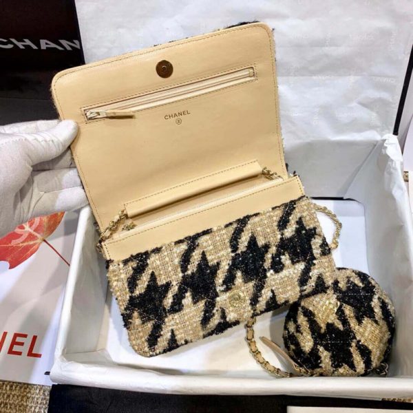 Replica Chanel 19 Tweed WOC & Coin Purse - AP0985 - Image 6