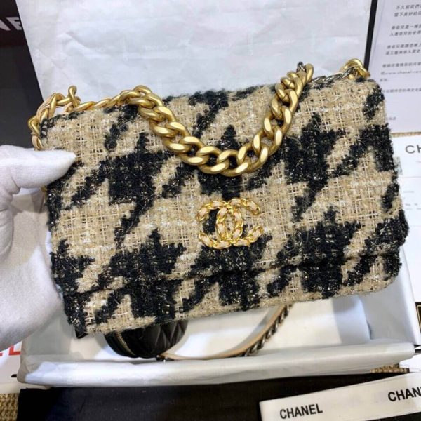 Replica Chanel 19 Tweed Woc & Leather Coin Purse Ap0985 - Image 2