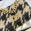 Best Replicas Bags - Replica Chanel 19 Tweed Woc & Leather Coin Purse Ap0985 Shop For Best Louis Vuitton LV Replica Bags With Cheap Price