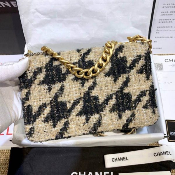 Replica Chanel 19 Tweed Woc & Leather Coin Purse Ap0985 - Image 4