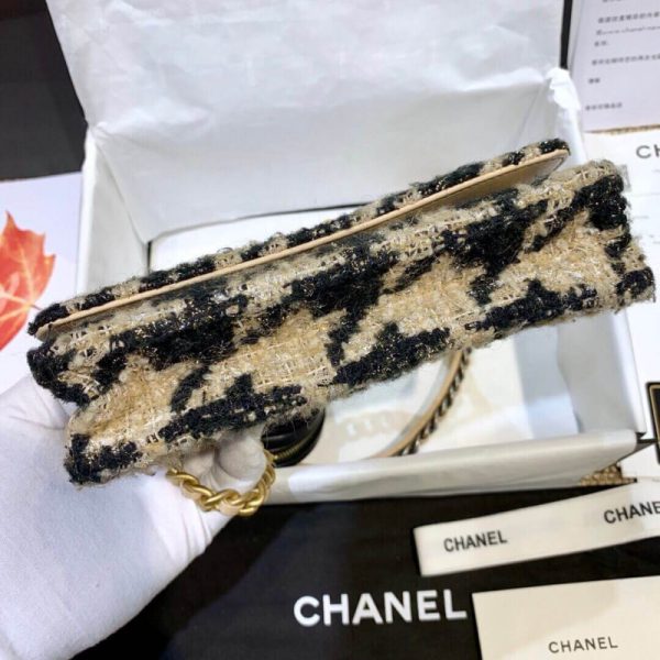 Replica Chanel 19 Tweed Woc & Leather Coin Purse Ap0985 - Image 7