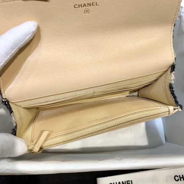 Replica Chanel 19 Tweed Woc & Leather Coin Purse Ap0985 - Image 9