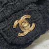 Best Replicas Bags - Replica Chanel Black Tweed Classic Flap Bag 20Cm 1116 Shop For Best Louis Vuitton LV Replica Bags With Cheap Price