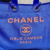 Best Replicas Bags - Replica Chanel 21S Deauville Blue Orange Large Tote Bag Shop For Best Louis Vuitton LV Replica Bags With Cheap Price