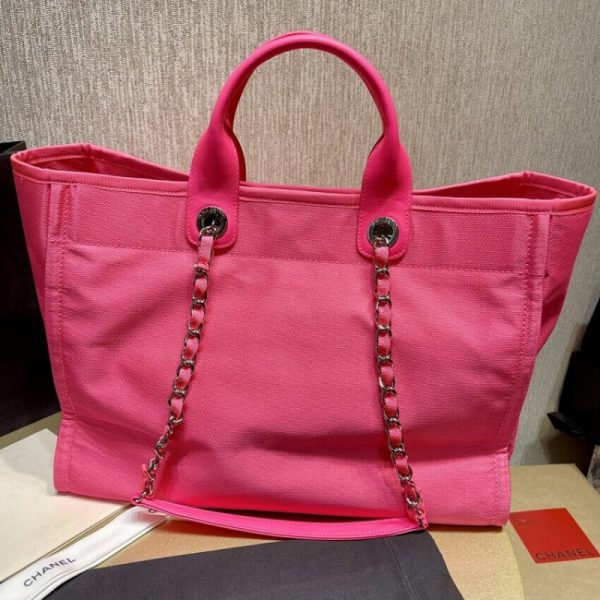 Chanel 21S Peachblow Yellow Large Replica Shopping Bag A66941 - Image 4