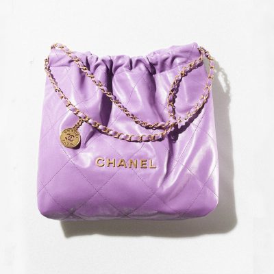 Replica Chanel 22 Bag Shiny Calfskin As3261 Luxury Style
