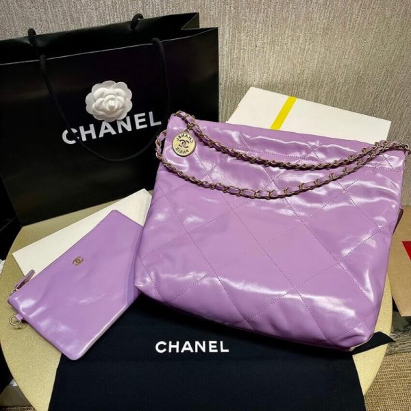 Replica Chanel 22 Bag Shiny Calfskin As3261 Luxury Style - Image 8