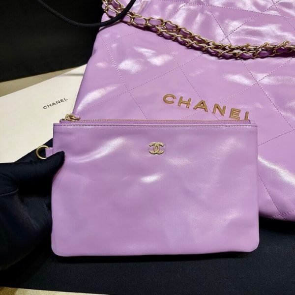 Replica Chanel 22 Bag Shiny Calfskin As3261 Luxury Style - Image 9