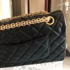 Best Replicas Bags - Vintage Chanel 2.55 Replica Flap Bag in Aged Calfskin Leather Shop For Best Louis Vuitton LV Replica Bags With Cheap Price