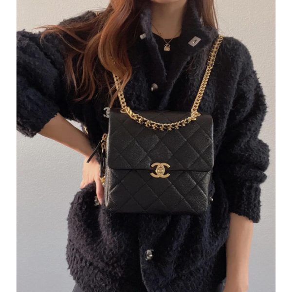 Chanel Calfskin Backpack Replica - Style As3108 - Image 3