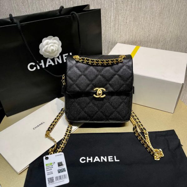 Chanel Calfskin Backpack Replica - Style As3108 - Image 4