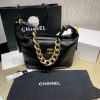 Best Replicas Bags - Replica Chanel Black Calfskin Hobo Bag As2910 Shop For Best Louis Vuitton LV Replica Bags With Cheap Price