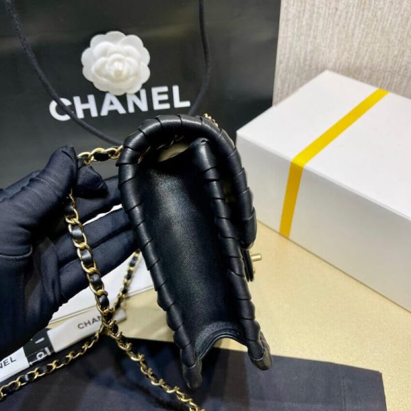 Chanel Replica Braided Calfskin Flap Bag AS6075 - Image 7
