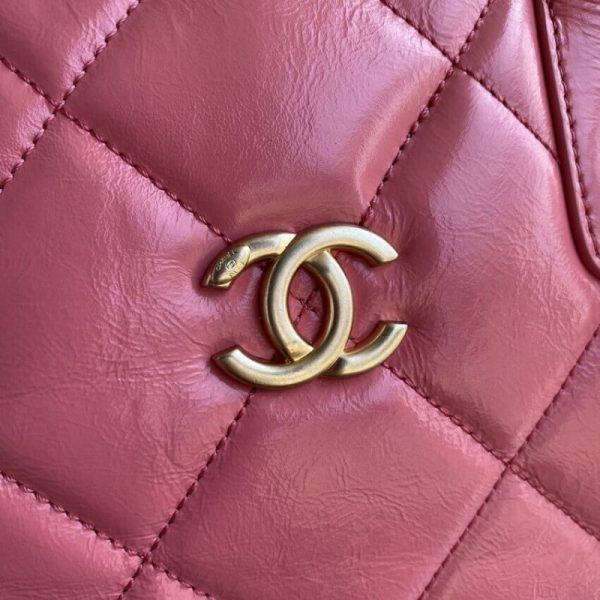 Chanel Calfskin Bowling Bag Replica - Style As2223 - Image 4