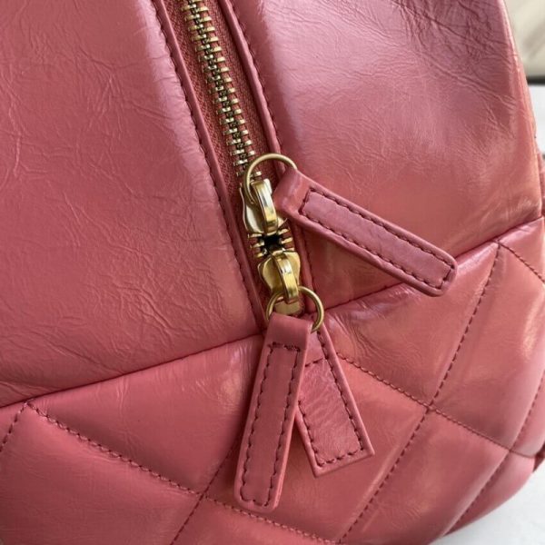 Chanel Calfskin Bowling Bag Replica - Style As2223 - Image 6