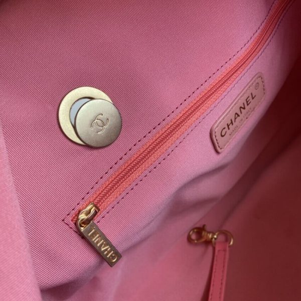 Chanel Calfskin Bowling Bag Replica - Style As2223 - Image 10