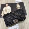 Best Replicas Bags - Replica Chanel Calfskin Boy Handbag A67086 Shop For Best Louis Vuitton LV Replica Bags With Cheap Price