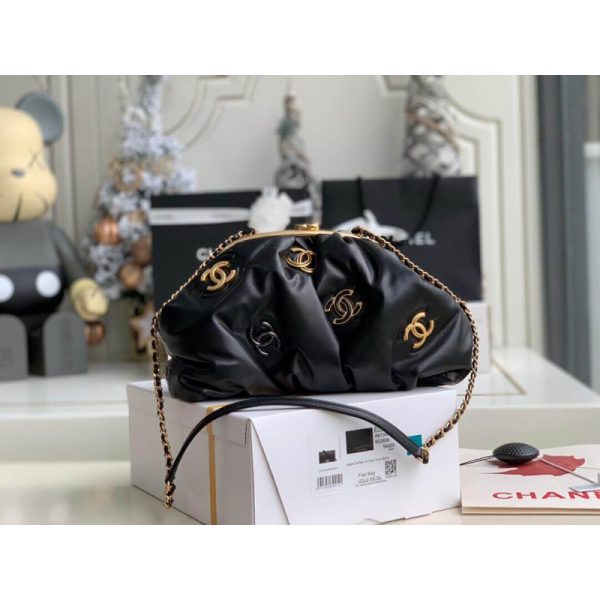 Chanel Calfskin Replica Clutch - Style As2137 - Image 2