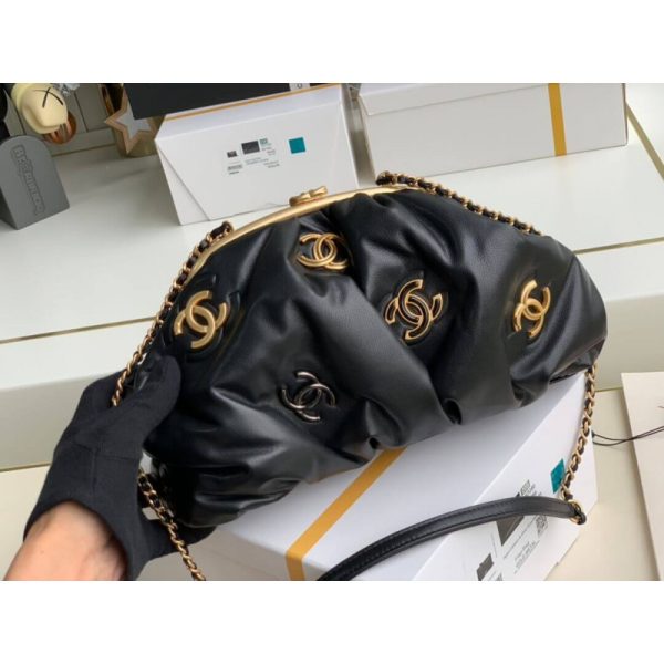 Chanel Calfskin Replica Clutch - Style As2137 - Image 4