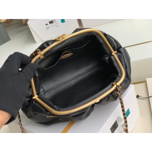 Chanel Calfskin Replica Clutch - Style As2137 - Image 8