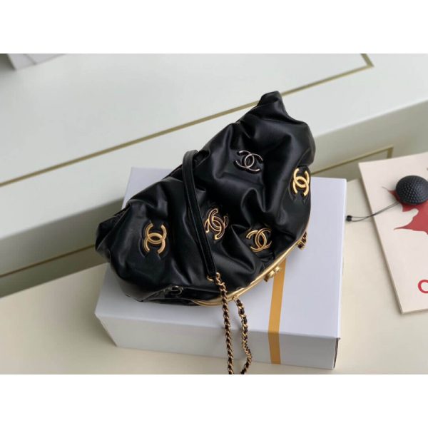 Chanel Calfskin Replica Clutch - Style As2137 - Image 10