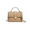 Best Replicas Bags - Chanel Replica Calfskin Flap Bag with Top Handle – As0804 Shop For Best Louis Vuitton LV Replica Bags With Cheap Price