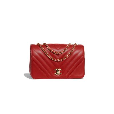 Chanel Calfskin Mini Flap Bag Replica – A91586