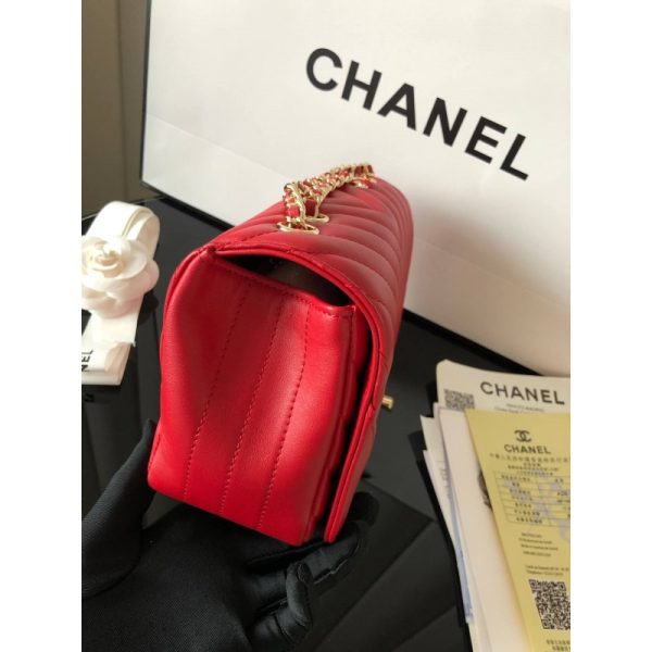 Chanel Calfskin Mini Flap Bag Replica – A91586 - Image 6