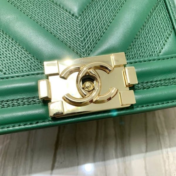 Chanel Calfskin Small Boy Replica Handbag A67085 - Image 4