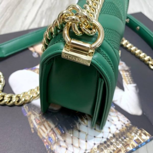 Chanel Calfskin Small Boy Replica Handbag A67085 - Image 6