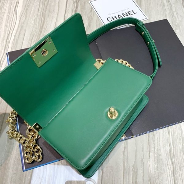 Chanel Calfskin Small Boy Replica Handbag A67085 - Image 8