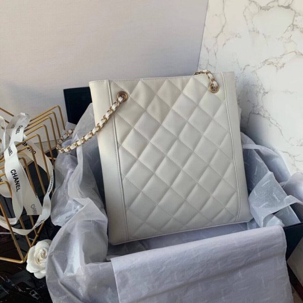 Chanel Calfskin Tote - Replica Small As2295 - Image 3
