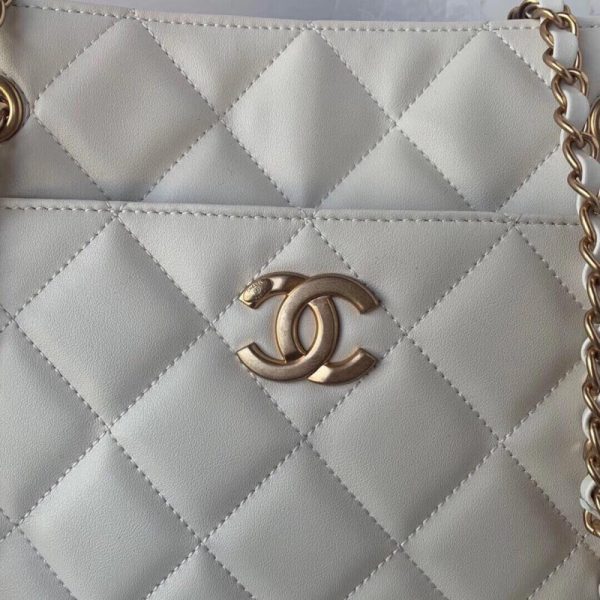 Chanel Calfskin Tote - Replica Small As2295 - Image 5