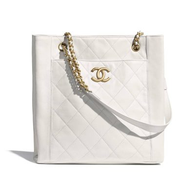 Chanel Calfskin Tote - Replica Small As2295