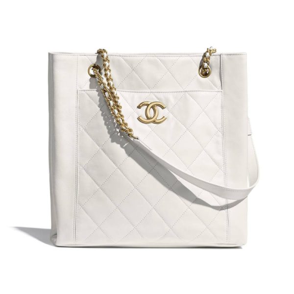 Chanel Calfskin Tote - Replica Small As2295