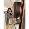 Best Replicas Bags - Replica Chanel Deauville Canvas Tote Bag with Pearl Accents Shop For Best Louis Vuitton LV Replica Bags With Cheap Price