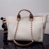 Best Replicas Bags - Replica Chanel Deauville Canvas Tote Bag with Pearl Accents Shop For Best Louis Vuitton LV Replica Bags With Cheap Price