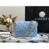 Best Replicas Bags - Chanel Caviar Pearl Crush Mini Flap Bag - Gold Shop For Best Louis Vuitton LV Replica Bags With Cheap Price