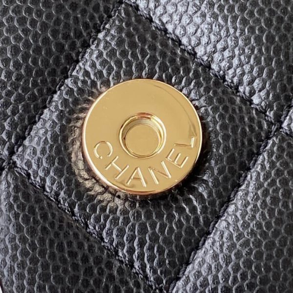 Chanel Caviar WOC Replica Wallet on Chain AP2400 - Image 7
