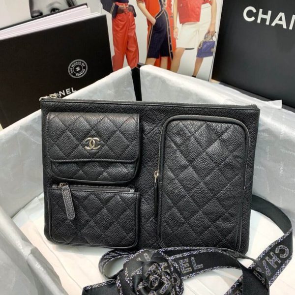Replica Chanel Caviar Lambskin Case Set with Accessories - Image 5