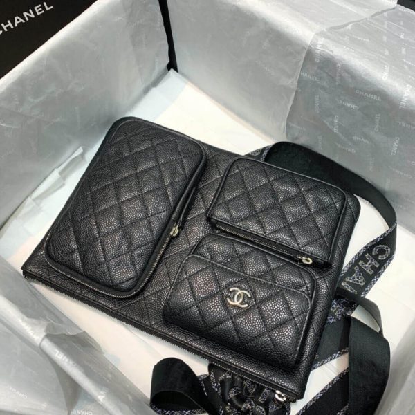 Replica Chanel Caviar Lambskin Case Set with Accessories - Image 6